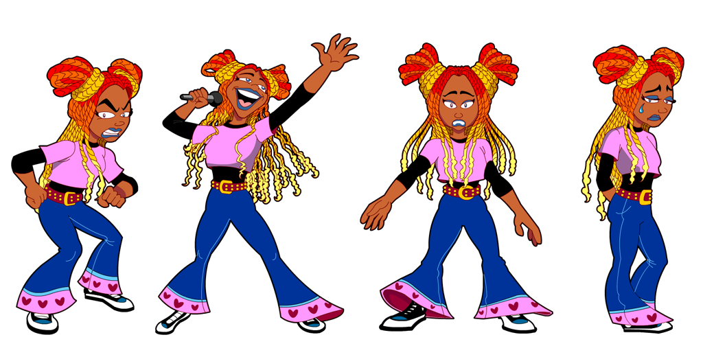 Girl with Braids Girl with Braids
