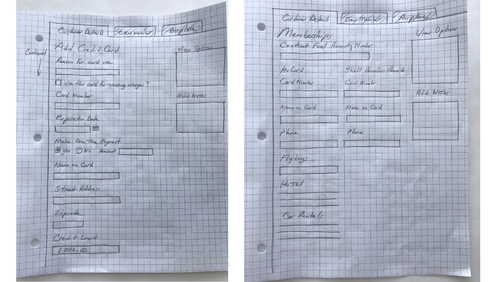 Customer Profile Sketch 2