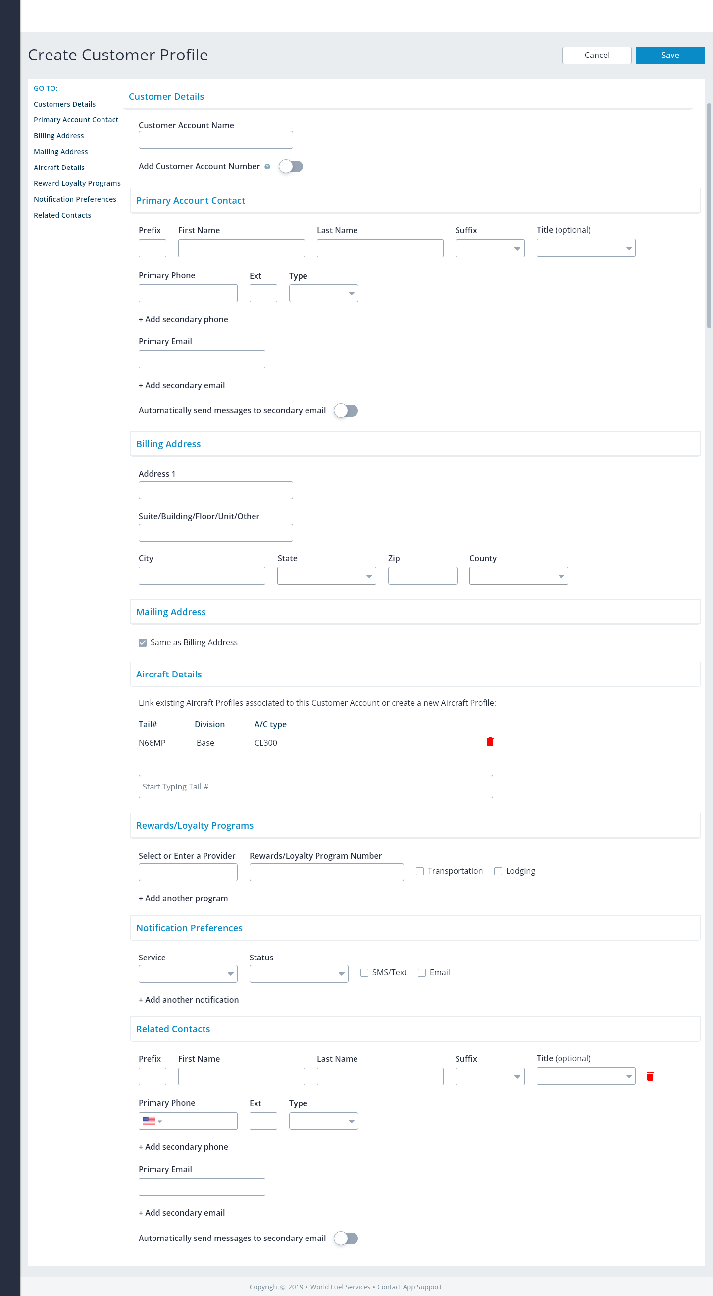 Customer Profile High Fidelity 1