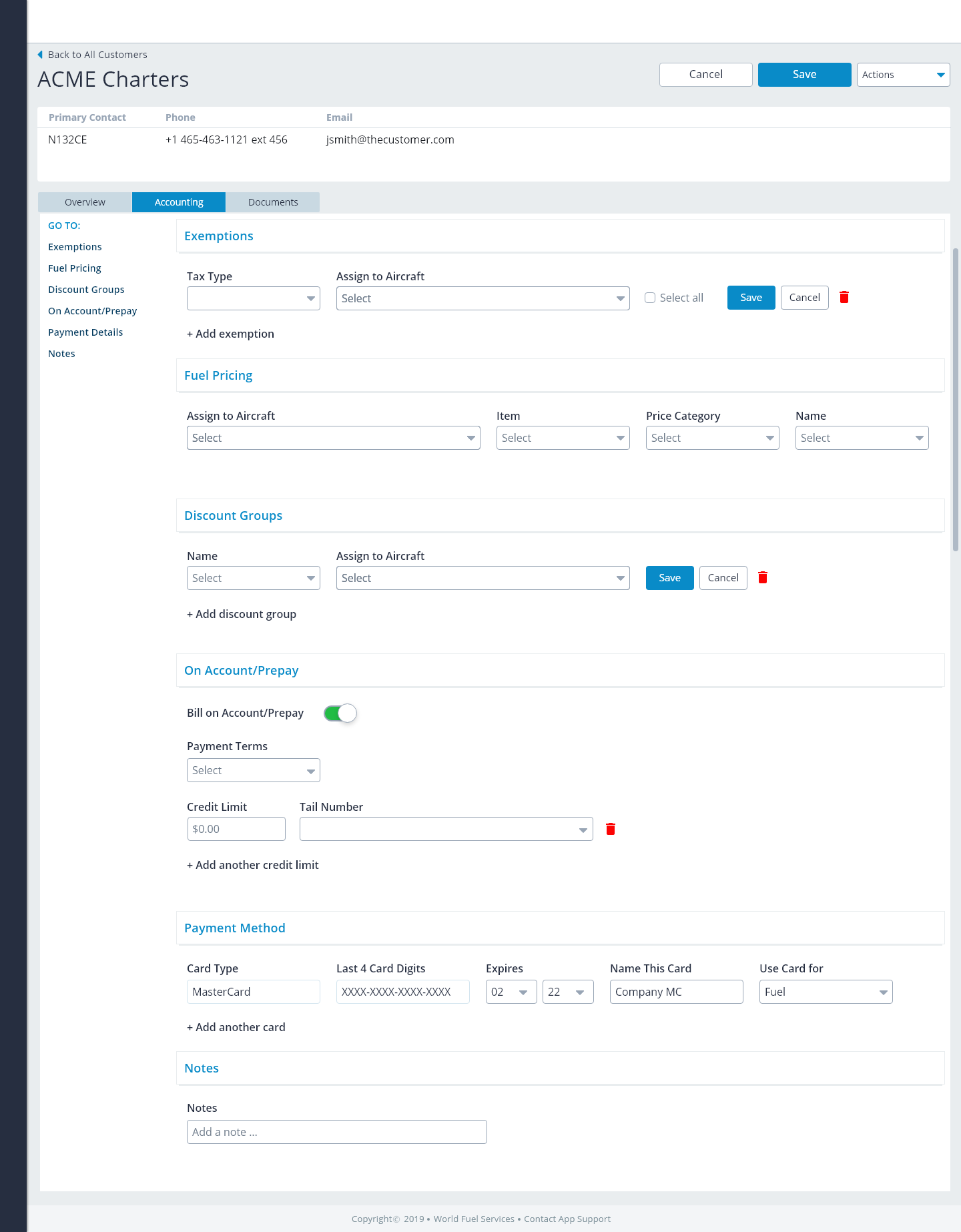 Customer Profile High Fidelity 3