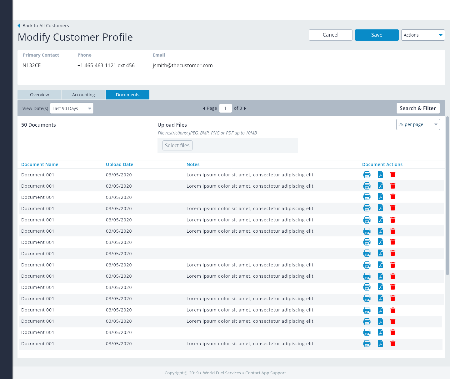 Customer Profile High Fidelity 4