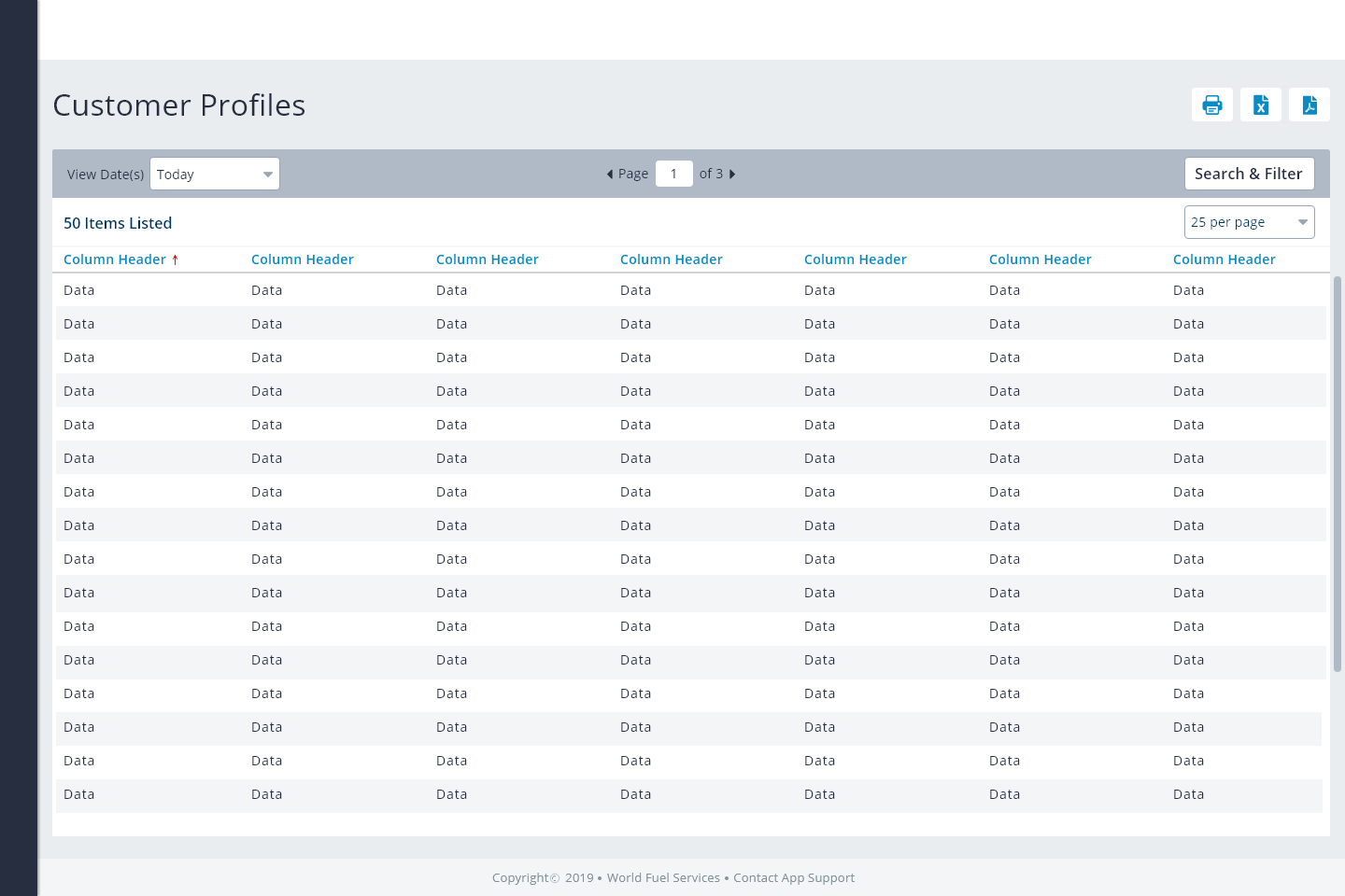 Customer Profile High Fidelity 2