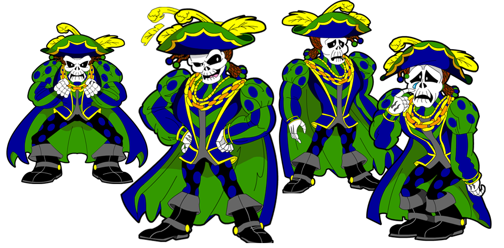 Skeleton Pirate King Skeleton Pirate King