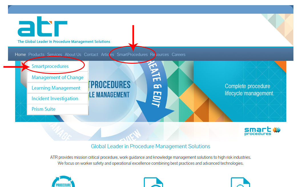 Original ATR Website