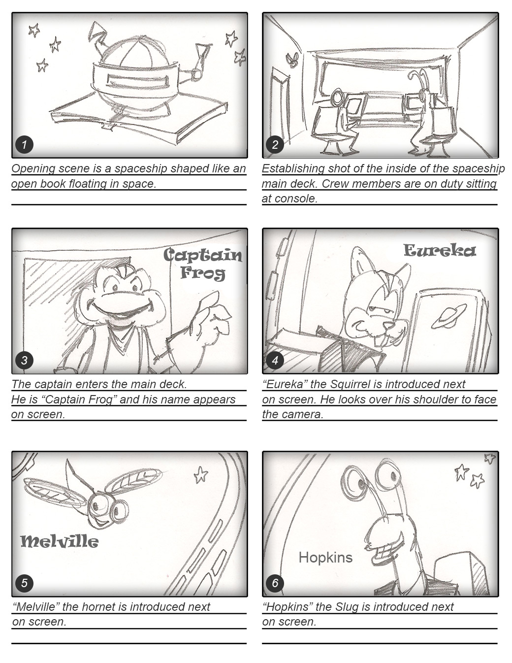 FCAT Explorer Storyboards
